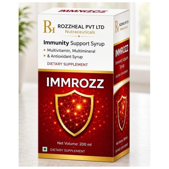 IMMROZZ — Multivitamin, Multimineral & Antioxidant Syrup by Rozzheal Pvt Ltd