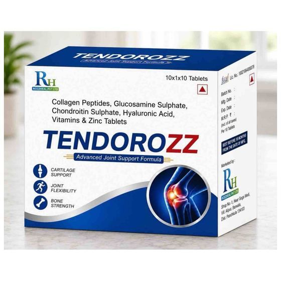 CARTIROZZ — Collagen, Glucosamine, Chondroitin, Hyaluronic Acid, Vitamins & Zinc by Rozzheal Pvt Ltd